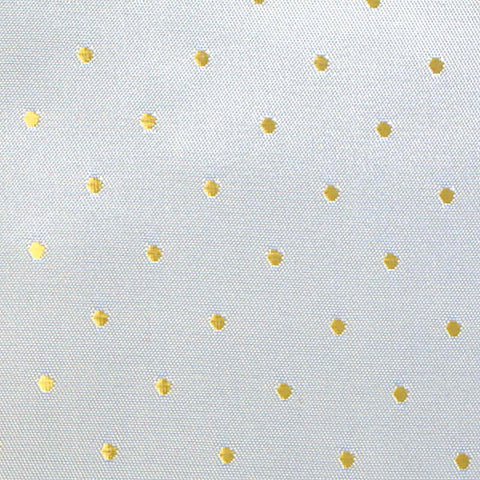 Gold Dots Jacquard, Poly-Viscose