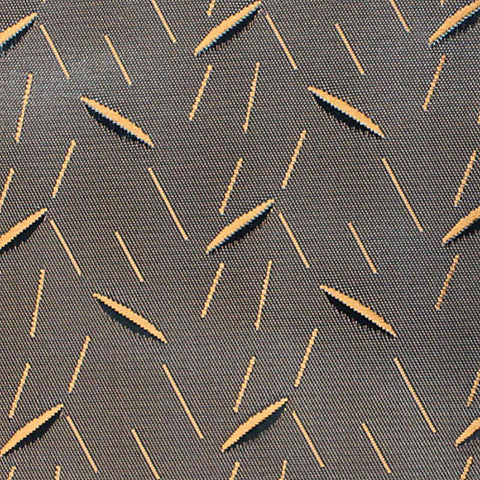 Tan Diagonal-Line Jacquard, Poly-Viscose