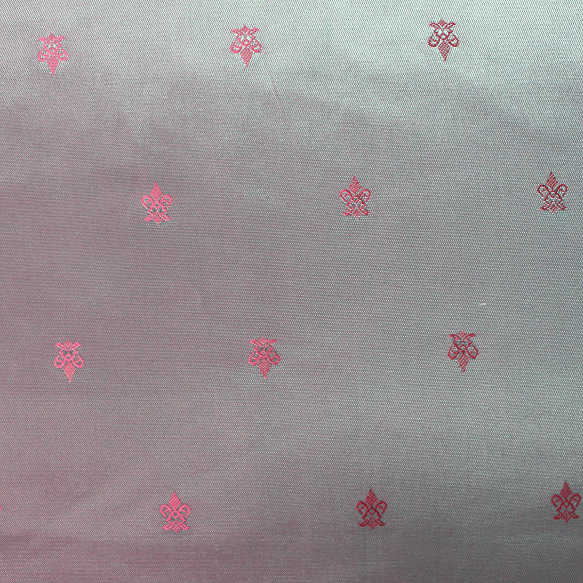 Jacquard Polyester Viscose Woven Fabric, 88 gsm — Purple
