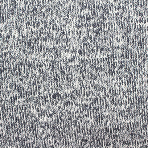 Grey Marl Chunky Knit, Polyester, 235 gsm