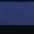 Blue Horizontal-Stripe Jersey Knit, Cotton, 170 gsm