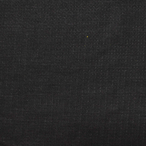 Polyester Viscose Blend Mesh Fabric, 190 gsm, 160 cm — Black