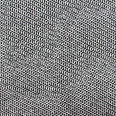 Black Houndstooth Knit, Poly-Viscose, 280 gsm