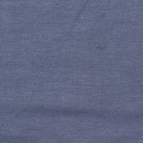 Cotton Stretch Jersey Knit Fabric, 170 gsm, 165 cm — Blue