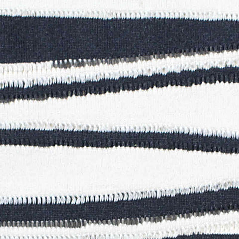 Black Horizontal-Stripe Jacquard, Polyester, 230 gsm