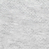White Tone-on-Tone Chevron Jacquard, Polyester — texture