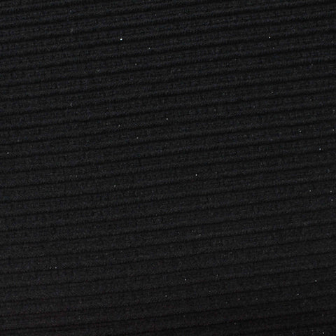 Nylon Stretch Knit Fabric, 257 gsm, 145 cm — Black