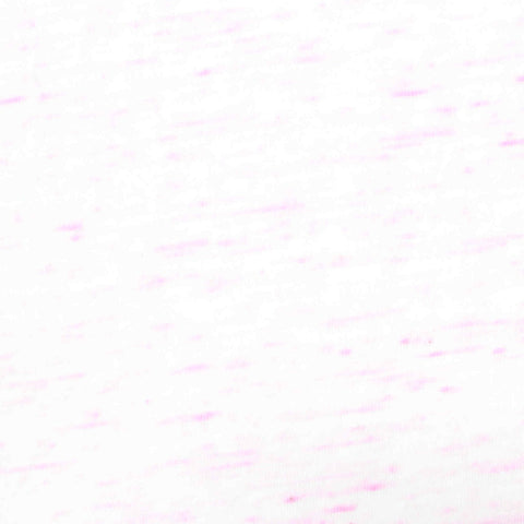 White Marl Jersey Knit, Poly-Linen, 130 gsm, 150 cm