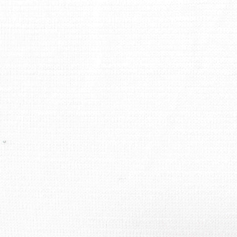 Polyester Viscose Chunky Knit Fabric, 110 gsm — White