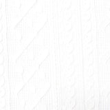 Jacquard Nylon Viscose Stretch Lace Fabric, 120 gsm — White