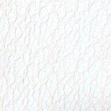 Pale Pink Floral Lace, Viscose-Nylon