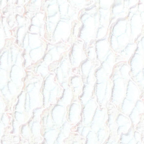 Pale Pink Floral Lace, Viscose-Nylon