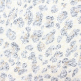 Grey Leopard Jersey Knit, Viscose-Poly