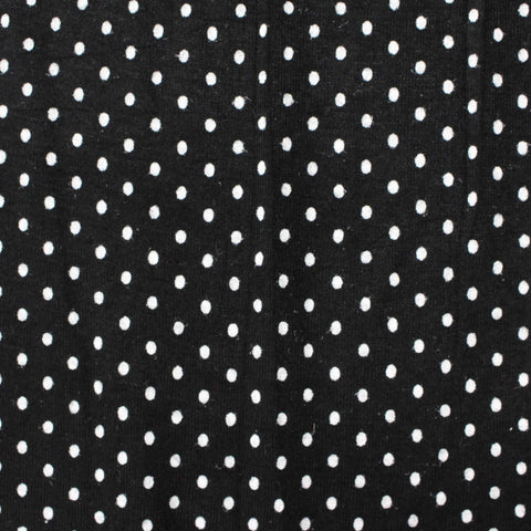 White Dots Jersey Knit, Viscose, 200 gsm, ref EF-226639
