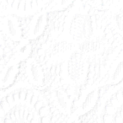 White Tone-on-Tone Floral Lace, Nylon, 110 gsm