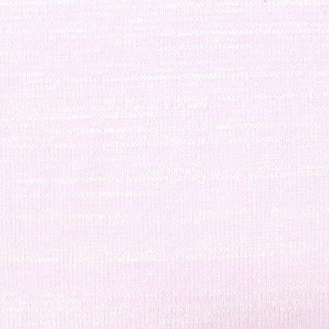 Light Pink Marl Chunky Knit, Poly-Viscose, 140 gsm