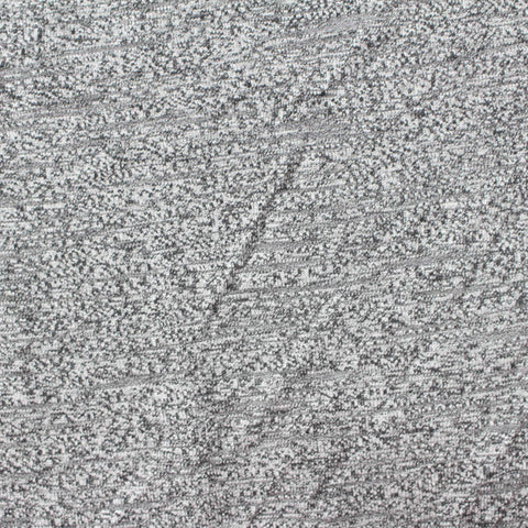 Grey Heathered-Marl Jersey Knit, Poly-Viscose, 220 gsm
