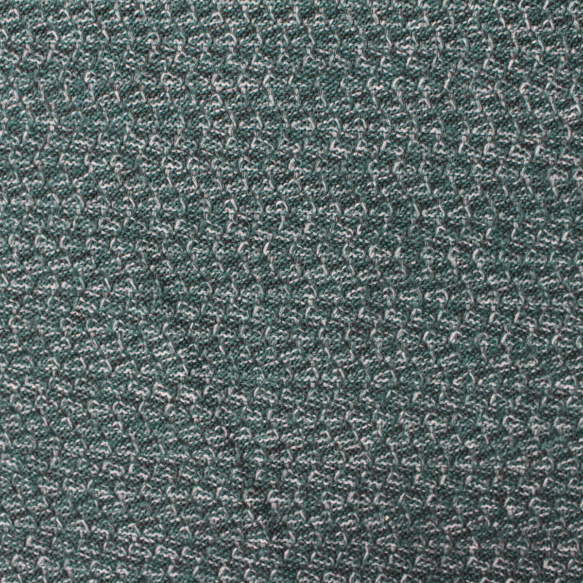 Dark Green Marl Chunky Knit, Viscose-Poly, 195 gsm
