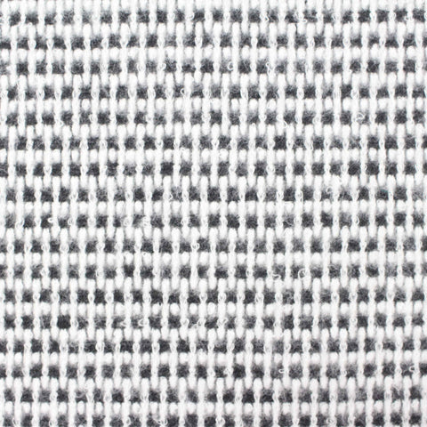 Black Check Jacquard, Poly-Viscose, 200 gsm
