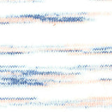 Blue Horizontal-Stripe Chunky Knit, Poly-Viscose — texture
