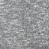 Black Marl Rib Knit, Viscose-Poly