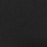Polyester Stretch Milk Silk Knit Fabric, 141 gsm, 135 cm — Black