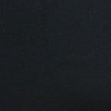 Polyester Stretch Linen-Look Fabric, 215 gsm — Black