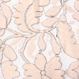 Peach Floral Lace, Nylon