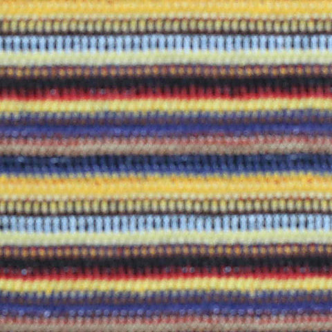 Yellow Horizontal-Stripe Knit, Poly-Viscose, 225 gsm