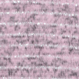 Pink Horizontal-Stripe Chunky Knit, Poly-Viscose — texture