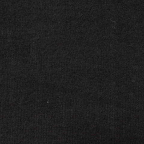 Brushed Viscose Polyester Stretch Jersey Knit Fabric, 175 gsm, 155 cm — Black