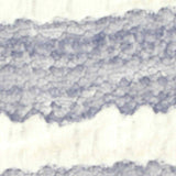 Blue Textured-Stripe Chunky Knit, Polyester — texture