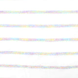 White Rainbow Jersey Knit, Cotton