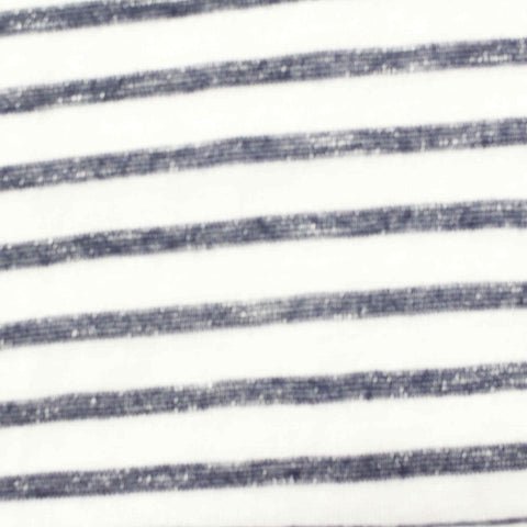 White Marl Jersey Knit, Polyester, 170 gsm