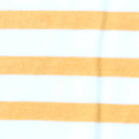 Orange Stripes Jersey Knit, Poly-Viscose
