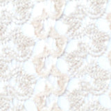 Light Beige Floral Lace, Polyester — texture