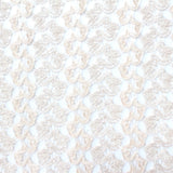Light Beige Floral Lace, Polyester