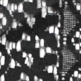 Black Geometric Lace, Cotton-Nylon — texture