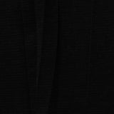 Polyester Stretch Jersey Knit Fabric, 185 gsm, 155 cm — Black