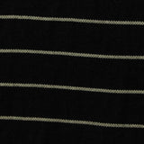 Light Grey Horizontal-Stripe Knit, Viscose-Nylon