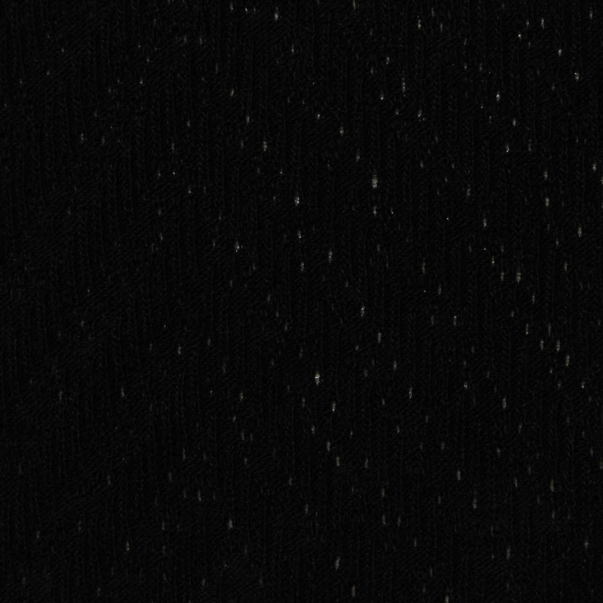 Black Marl Jacquard, Poly-Viscose, 175 gsm