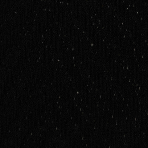 Black Marl Jacquard, Poly-Viscose, 175 gsm