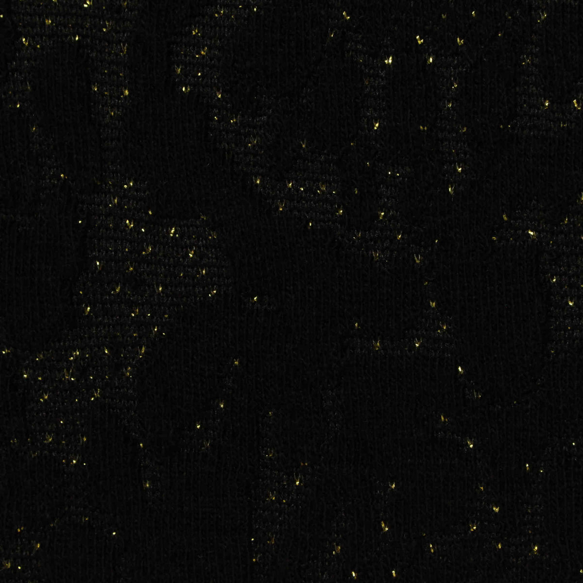 Black Marl Jacquard, Poly-Viscose, 265 gsm, 160 cm