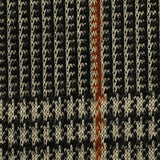 Black Houndstooth Jacquard, Polyester — texture