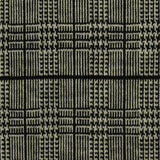 Black Plaid Jacquard, Poly-Viscose