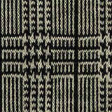 Black Plaid Jacquard, Poly-Viscose — texture