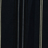 White Vertical-Stripe Milk Silk Knit, Polyester