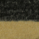 Dark Grey Animal Print Chunky Knit, Viscose-Poly — texture
