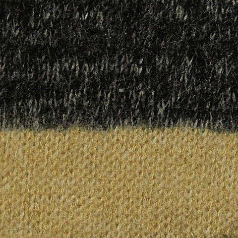 Dark Grey Animal Print Chunky Knit, Viscose-Poly