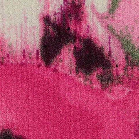 Pink Abstract Scuba Knit, Polyester